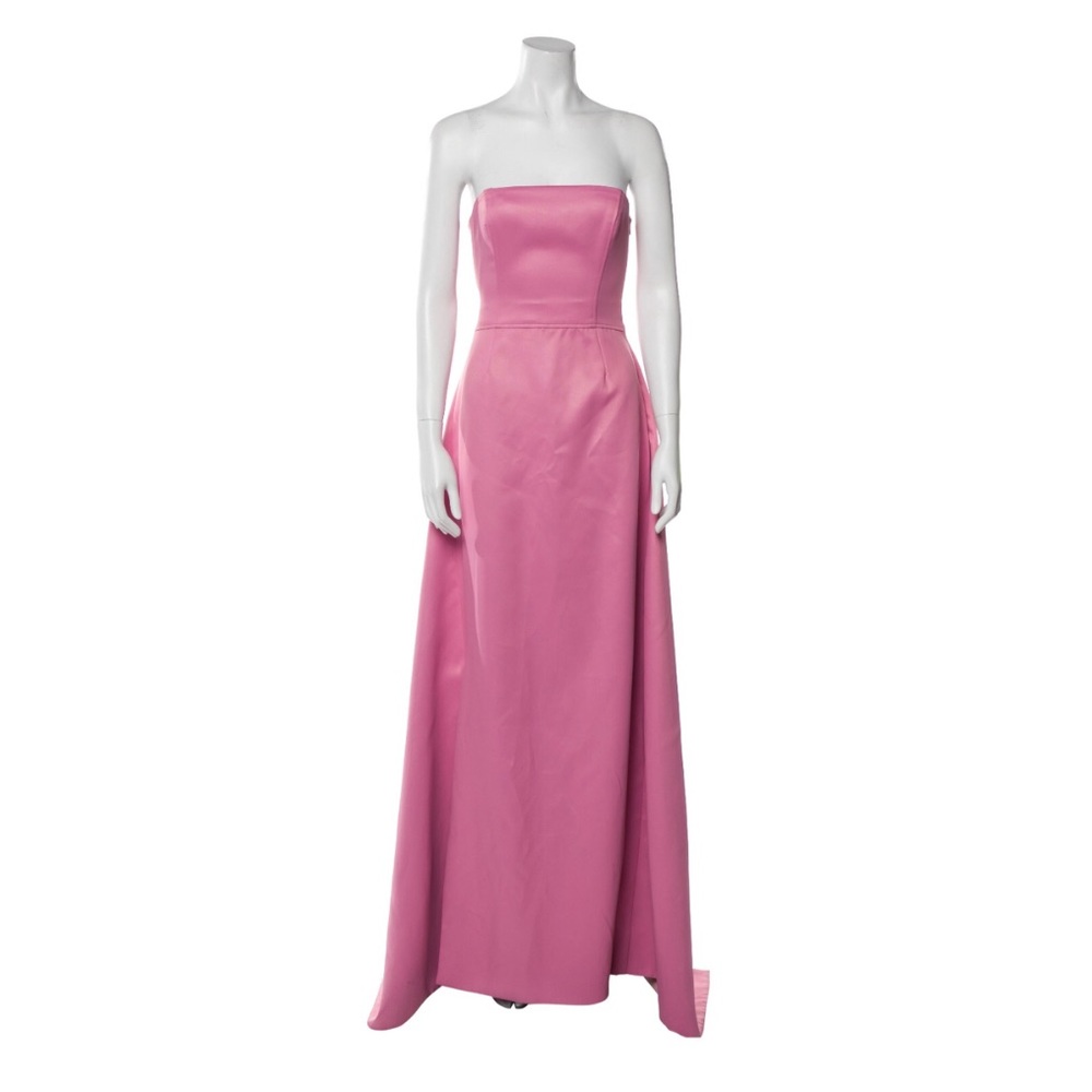 Halston Heritage Pink Gown Dress